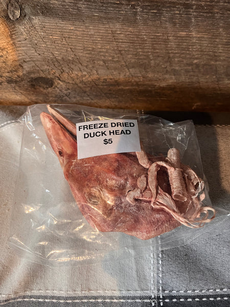 Freeze Dried Duck Heads